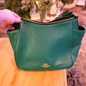 Green Coach Purse